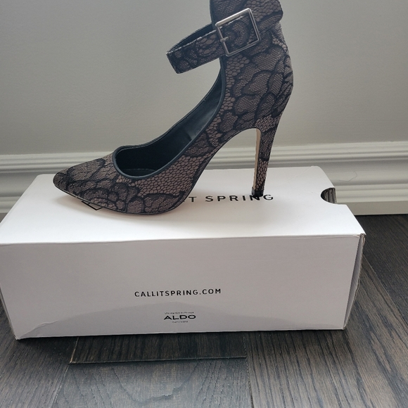 Women's printed heels - Picture 4 of 5